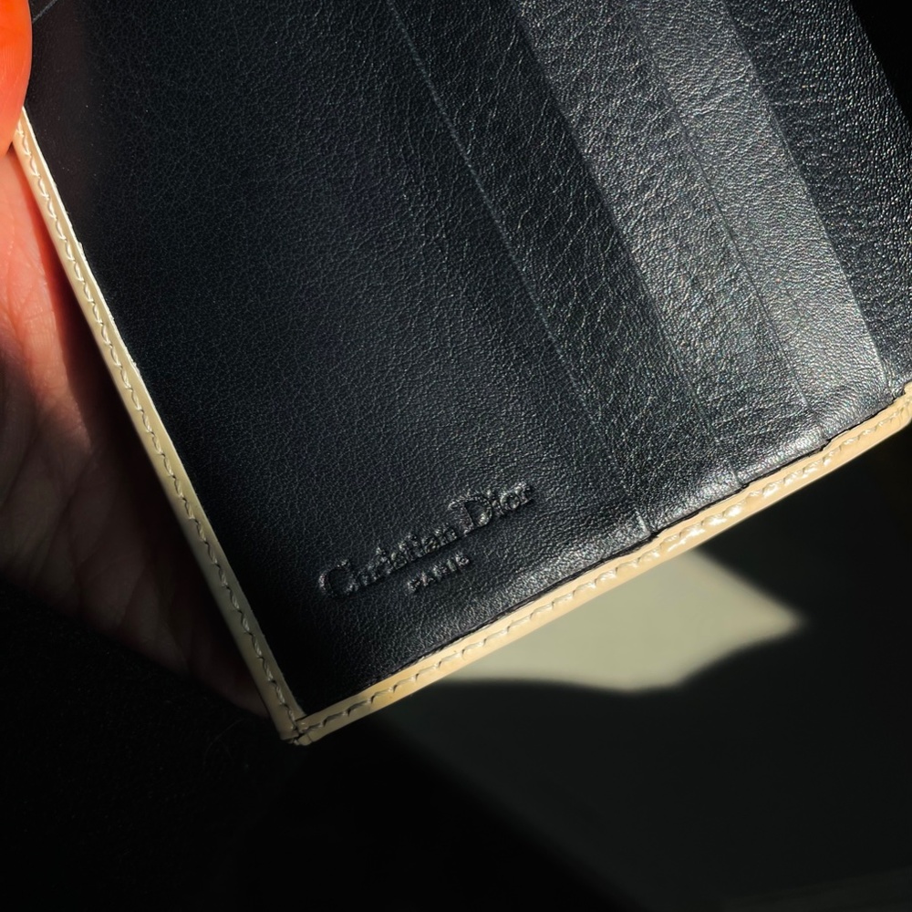 Blue Christian Dior Wallet - Picture 2 of 4